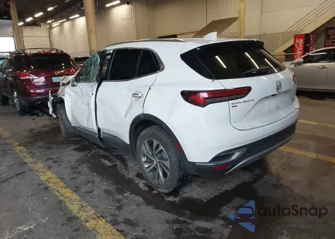 2023 Buick Envision Essence Awd z USA, uszkodzony, nr VIN LRBFZPR45PD081089